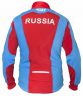 Куртка разминочная RAY, модель Star (Unisex), триколор белая молния размер 60 (5XL)