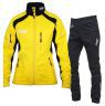 Утепленный лыжный костюм RAY, модель Outdoor (Woman), желтый (штаны с кантом), размер 42 (XS)