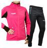 Лыжный костюм RAY, модель Star (Woman), цвет малиновый/черный, размер 56 (4XL)