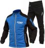 Лыжный разминочный костюм RAY, модель Pro Race (Man), цвет синий/черный размер 56 (XXXL)