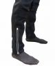 Брюки беговые RAY, модель Race (Unisex), цвет черный размер 52 (XL)