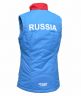 Жилет утепленный RAY, модель Патриот (Unisex), цвет синий/красный размер 46 (S)