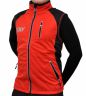 Жилет разминочный RAY, модель Star (Unisex), цвет красный/черный размер 48 (M)