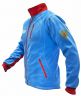 Куртка разминочная RAY, модель Star (Unisex), триколор красная молния размер 54 (XXL)
