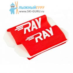 Скрепки для лыж RAY (2 шт) красный