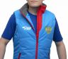 Жилет утепленный RAY, модель Патриот (Unisex), цвет синий/красный размер 52 (XL)