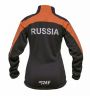 Лыжный разминочный костюм RAY, модель Pro Race (Woman), цвет оранжевый/черный, размер 42 (XS)