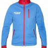 Куртка разминочная RAY, модель Star (Unisex), триколор красная молния размер 50 (L)