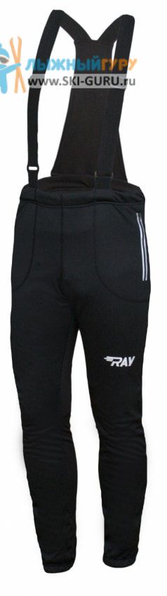 Брюки спортивные RAY, модель Tour (Kid), цвет черный, размер 38 (рост 140-146 см)