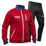 Лыжный костюм RAY, модель Star (Unisex), цвет красный/синий белая молния размер 50 (L)