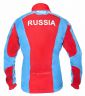 Куртка разминочная RAY, модель Star (Unisex), триколор красная молния размер 48 (M)