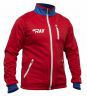 Куртка разминочная RAY, модель Star (Unisex), цвет красный/синий белая молния размер 58 (4XL)