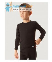 Термофутболка Comazo, модель Active -25° (Kid), цвет черный, размер 152