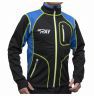 Лыжный костюм RAY, модель Star (Unisex), цвет черный/синий желтый шов (штаны с кантом) размер 52 (XL)
