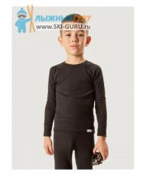Термофутболка Comazo, модель Active -35° (Kid), цвет черный, размер 164   